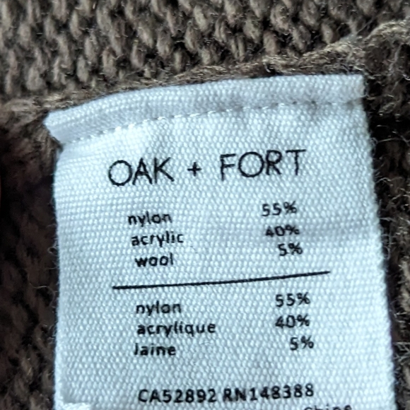 Oak + Fort cowl neck sweater - Picture 5 of 5